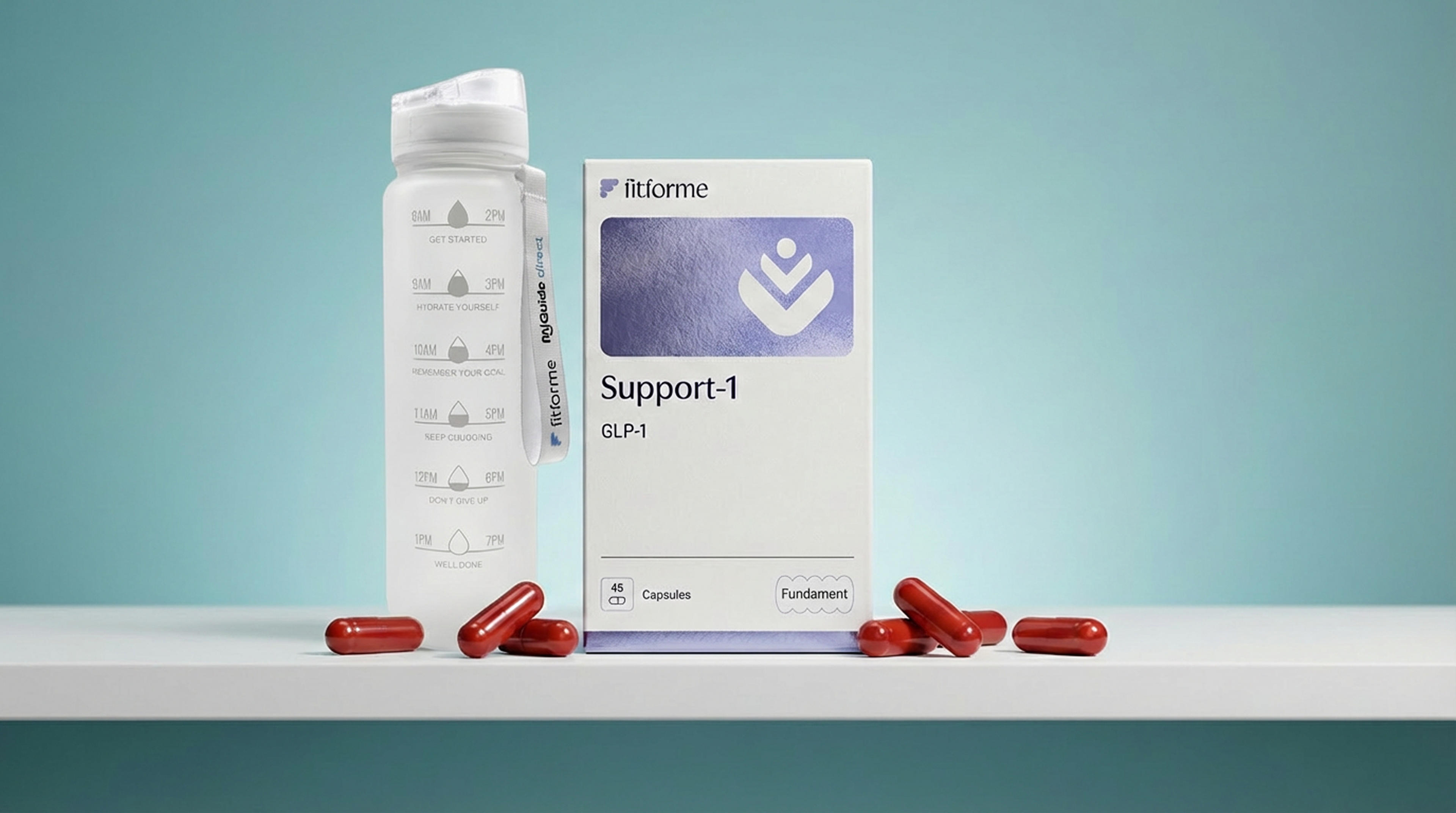 Support-1 Multivitaminen - 90 dagen | met gratis Miguide waterfles
